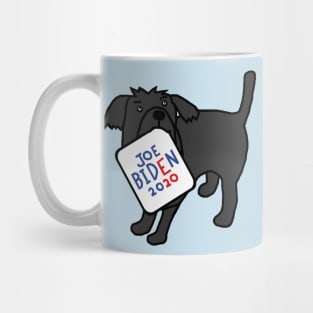 Cute Dog with Joe Biden 2020 Sign Mug